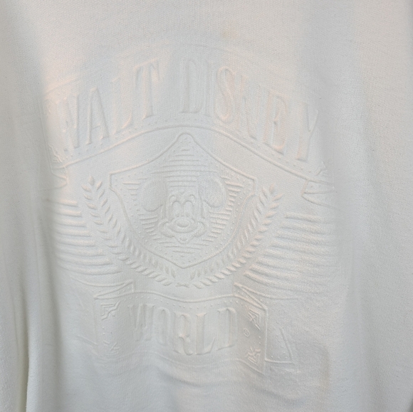 Vintage 1980s Walt Disney World Mickey Mouse Crewneck Sweatshirt L/XL - Picture 2 of 10